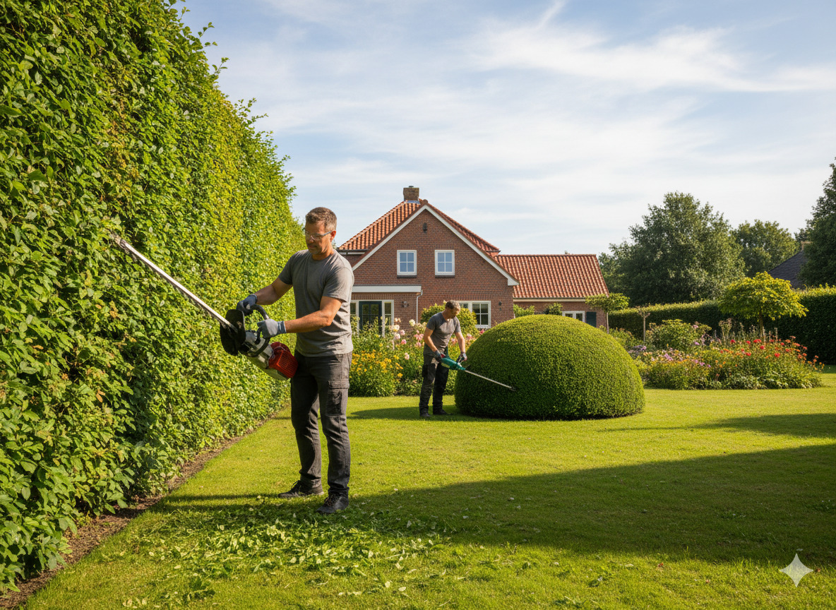 Profesjonell busktrimming og hekkklipping